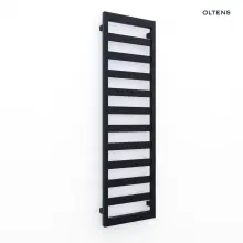 Oltens Benk grzejnik łazienkowy 139x40cm czarny mat 55037300 + KOD RABATOWY + Wysyłka 0zł